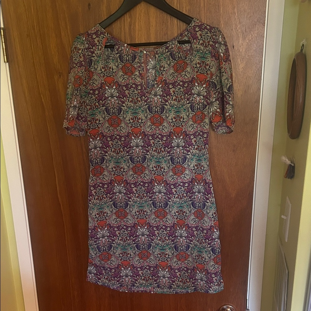 Pink Owl Vibrant Floral Dress